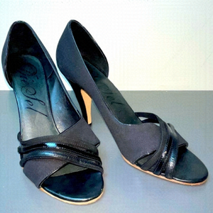 [DIESEL BLACK] Black Heels